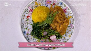 Tacchino al curry con verdurine primaverili - È sempre mezzogiorno - 15/03/2024 - RaiPlay