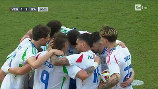 Calcio, Amichevole - Gol di Retegui, Italia - Venezuela 2-1 - 21 03 2024 - RaiPlay