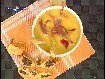 Crema di zucca con crostini