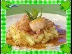 Quaglia farcita con castagne su purè di patate al profumo di cannella