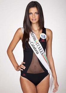 Stefania Bivone, Miss Calabria, tra le 10 più belle d'Italia. Foto dalla rete.