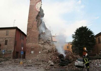 Sei le vittime nel terremoto in Emilia