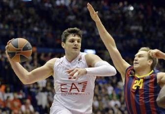 Basket: Milano,Gentile out 4-6 settimane