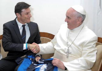 Zanetti, a settembre partita per la pace