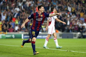 Champions, Messi raggiunge C.Ronaldo