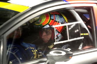 Rossi per vincere al Monza Rally Show