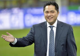 Inter: presidente Thohir a Milano