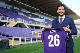 Kone, Fiorentina può andare in Champions