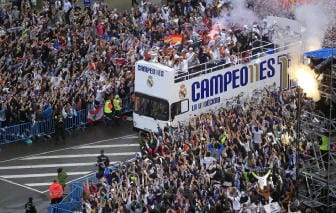Champions: Real a Madrid, subito festa