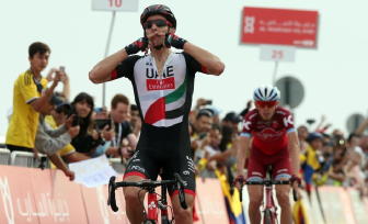Ciclismo: Abu Dhabi, tappa a Rui Costa