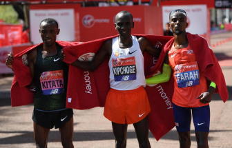 Maratona Londra, vince keniano Kipchoge
