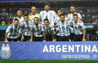Mondiali. amichevole Argentina-Haiti 4-0