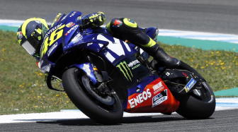 Moto: Rossi, stessa Yamaha di Jerez