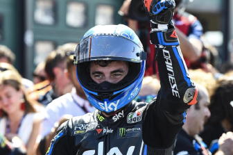 Aragon: in Moto2 vince Binder