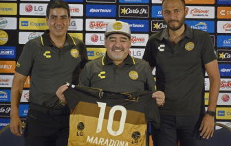 Messico, Maradona allena squadra serie B