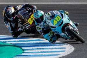 Spagna, a Dalla Porta la pole in Moto3