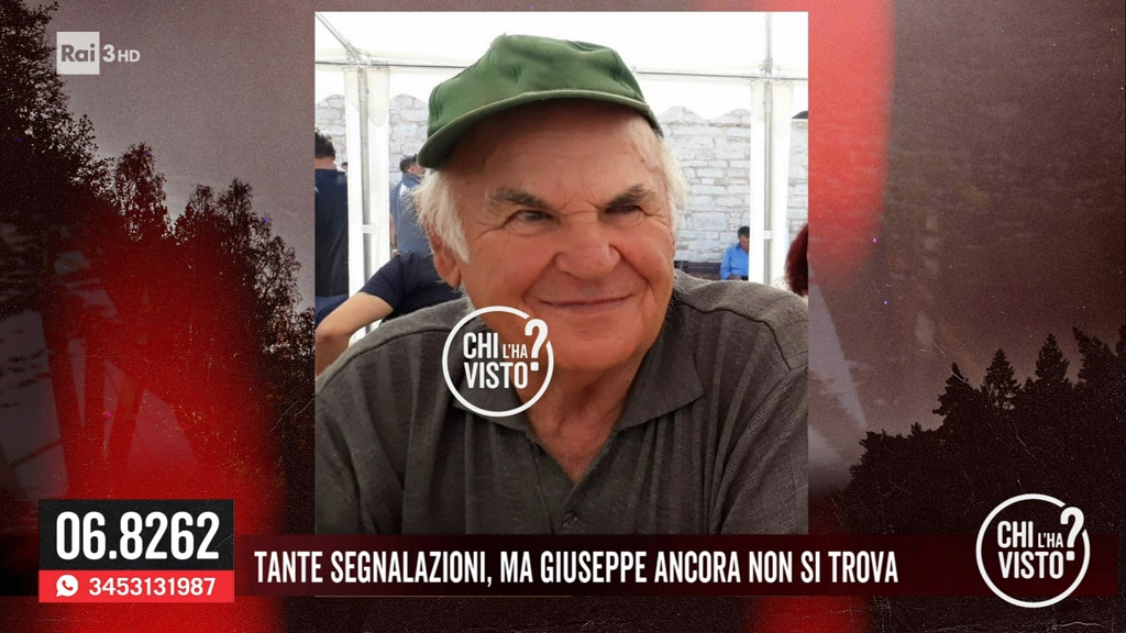La scomparsa di Giuseppe Rosati: "Forse vive in strada, qualcuno gli ha dato un passaggio?" - Chi l'ha visto? - 01/12/2021