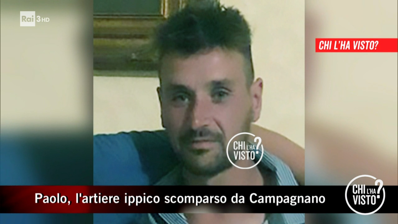 Artiere scomparso: che cosa è successo a Paolo Mazzarini? - Chi l'ha visto? - 02/03/2022