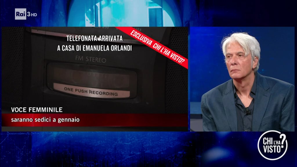 Emanuela Orlandi: "È la sua voce, nessun dubbio", il fratello Pietro sulla parte di audio inedita - Chi l'ha visto? - 03/07/2024