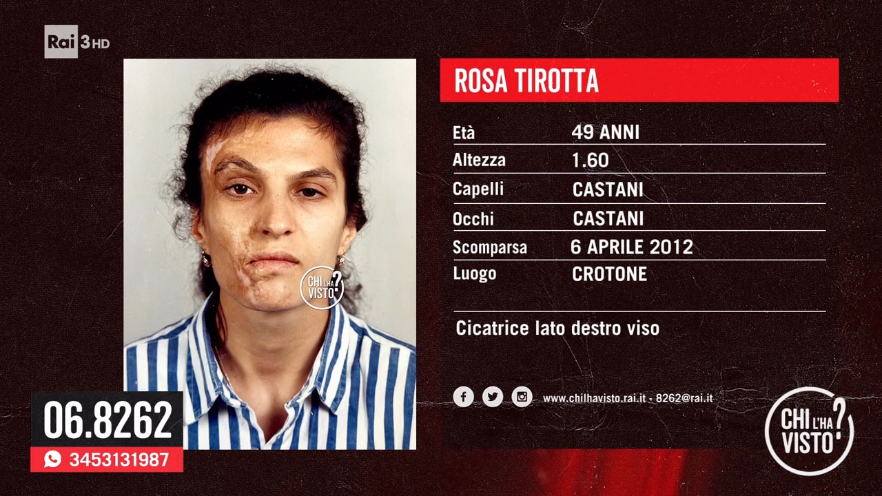 La misteriosa scomparsa di Rosa Tirotta: "Perché i conventi non ci rispondono?" - Chi l'ha visto? - 08/04/2026