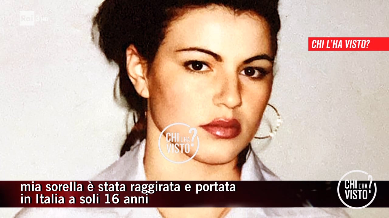 Portata in Italia a 16 anni con l'inganno: "Avete notizie di mia sorella Rajmonda Koturri?" - Chi l'ha visto? - 01/07/2026