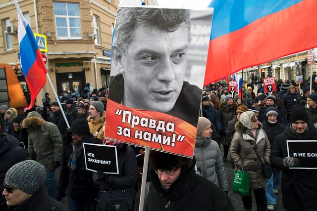Risultati immagini per anniversariodell'uccisione di nemtsov