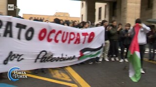 Porta a porta. Università, le protesta degli studenti contro Israele - RaiPlay