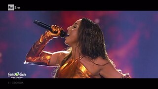 Eurovision Song Contest 2024 - Georgia: Nutsa Buzaladze canta "Firefighter" - 09/05/2024 - RaiPlay