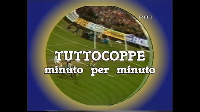 copertina "Tutto il calcio" in Tv