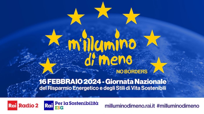 M'illumino di Meno 2024 è No Borders!