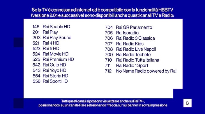 IMG - Come vedere i canali Rai con HbbTV
