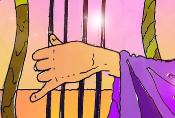 Particolare della cetra.