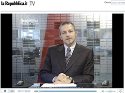 Michele Santoro a Repubblica TV