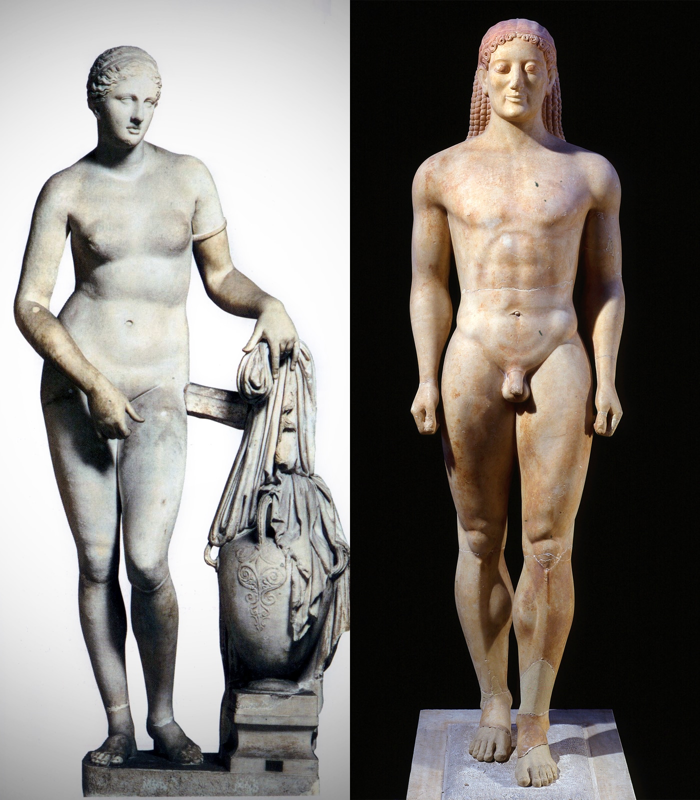 La nudit&#224; nell&#39;arte greca: alle origini di un modello estetico