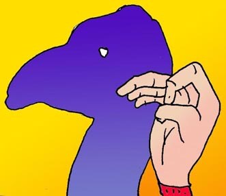 Gioco delle ombre cinesi: una mano che arcua le dita per proiettare sul muro la figura del muso di un cammello.