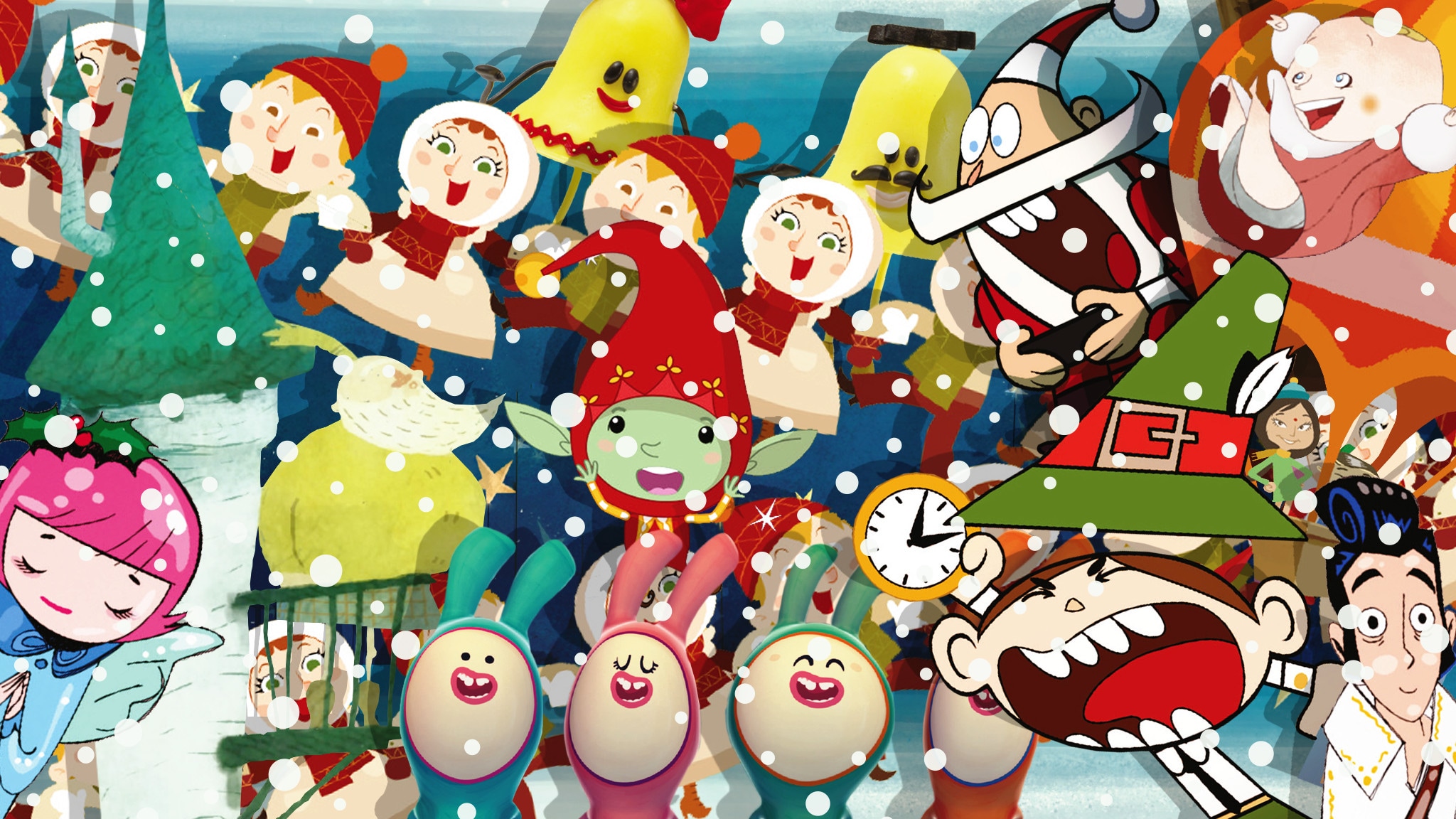 Buon Natale In Allegria.Rai Yoyo Cartoni Dello Zecchino D Oro Christmas Collection S1e1 Buon Natale In Allegria