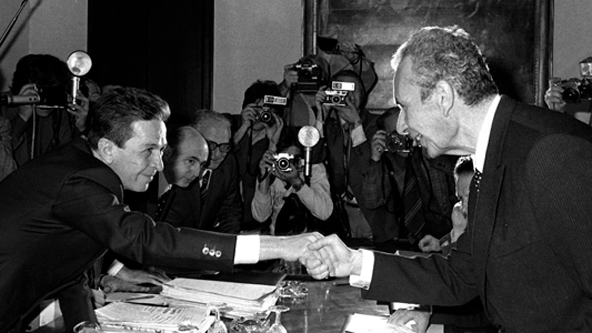 Aldo Moro ed Enrico Berlinguer