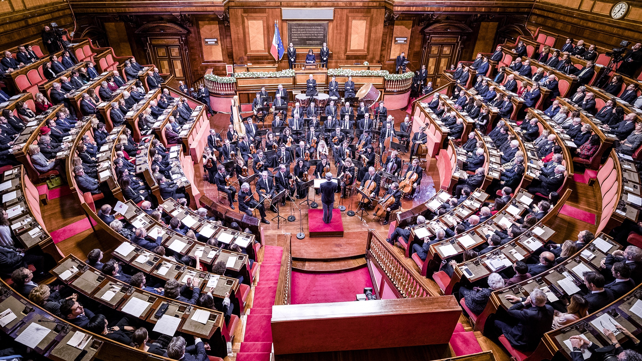 Rai 5 Concerto di Natale dal Senato della Repubblica 2025