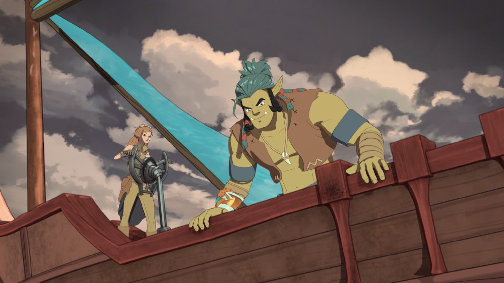 Rai Gulp Dragonero - I paladini - S1E9 - Gli enigmi del tempio perduto