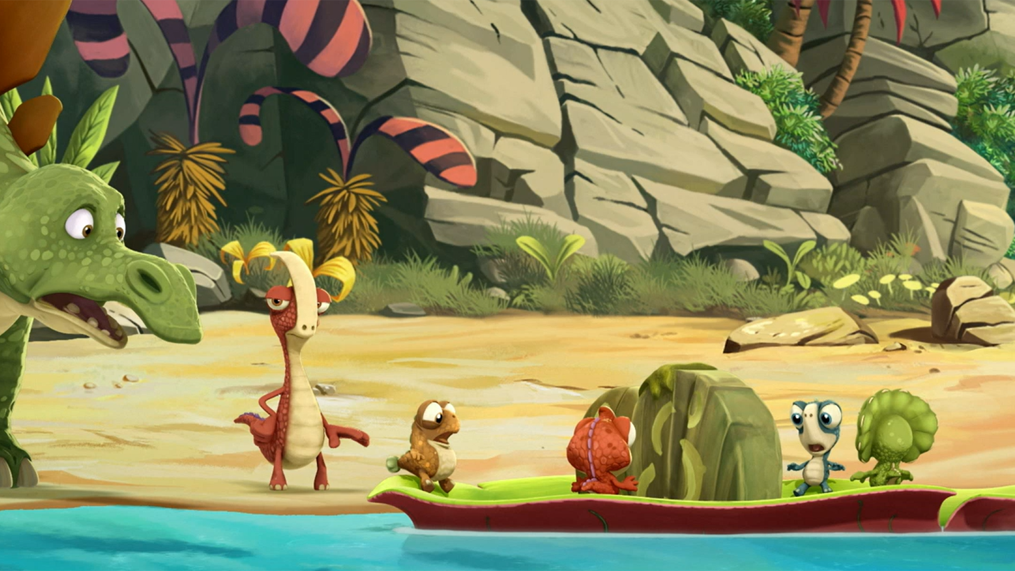 Rai Yoyo Gigantosaurus - S3E31 - I cuccioli di pietra