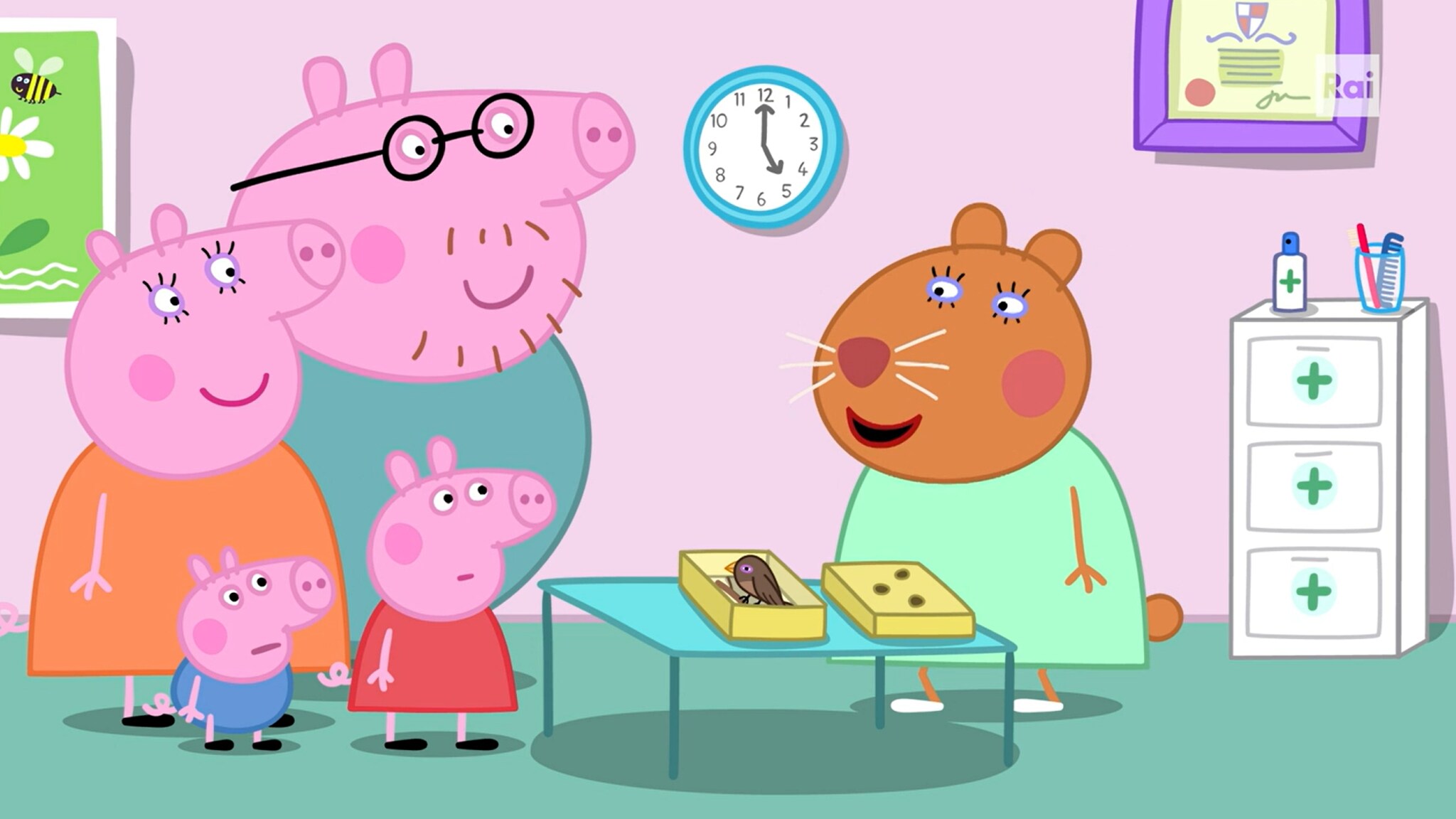 Rai Yoyo Peppa Pig - S10E10 - Little Swift - Versione inglese con commento in italiano