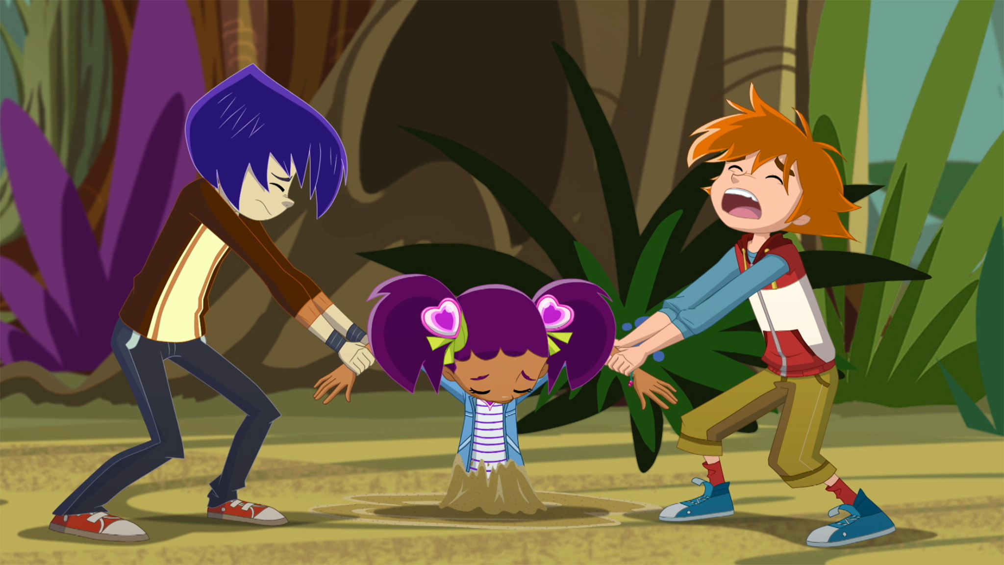 Rai Gulp Super Spike Ball - S2E11 - Sabbie mobili! Non siate tristi!