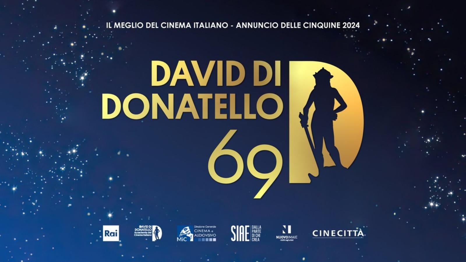 La 69ᵃ edizione dei Premi David di Donatello - RAI Ufficio Stampa
