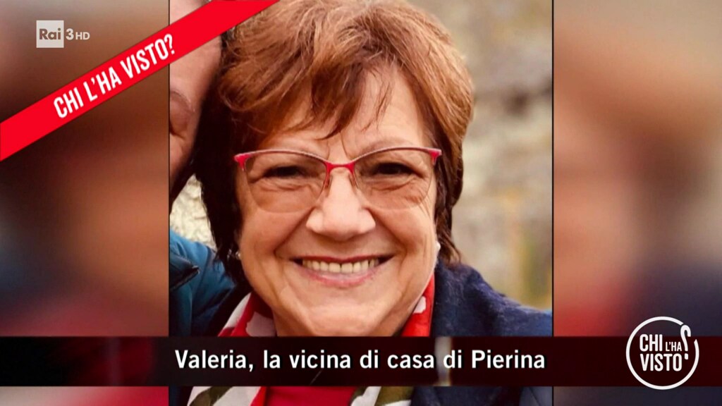 Pierina Paganelli, i sospetti di Valeria: I soldi, i vestiti insanguinati spariti  - Chi l&#39;ha visto? - 15/05/2024