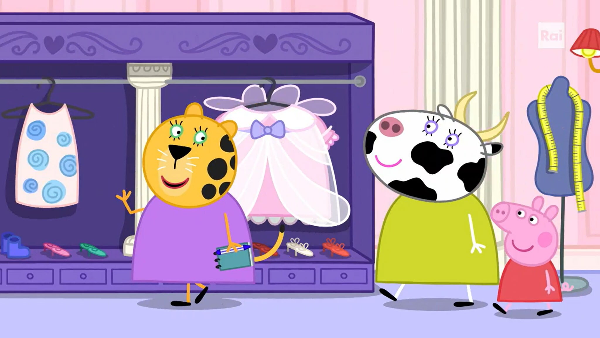 Rai Yoyo Peppa Pig - S10E15 - Getting Ready For The Wedding! - Versione inglese con commento in italiano