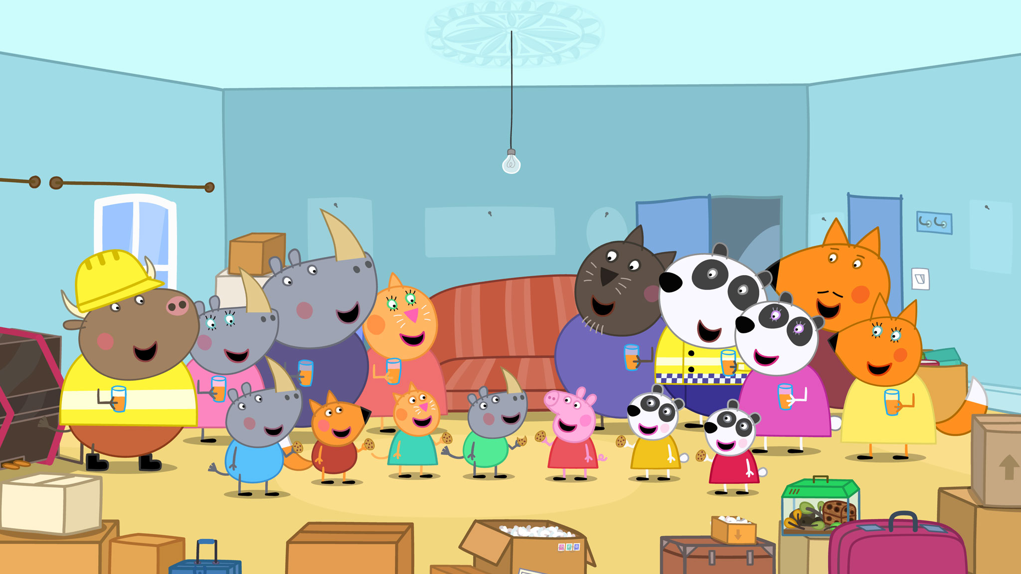 Rai Yoyo Peppa Pig - S10E32 - Moving Day - Versione inglese con commento in italiano