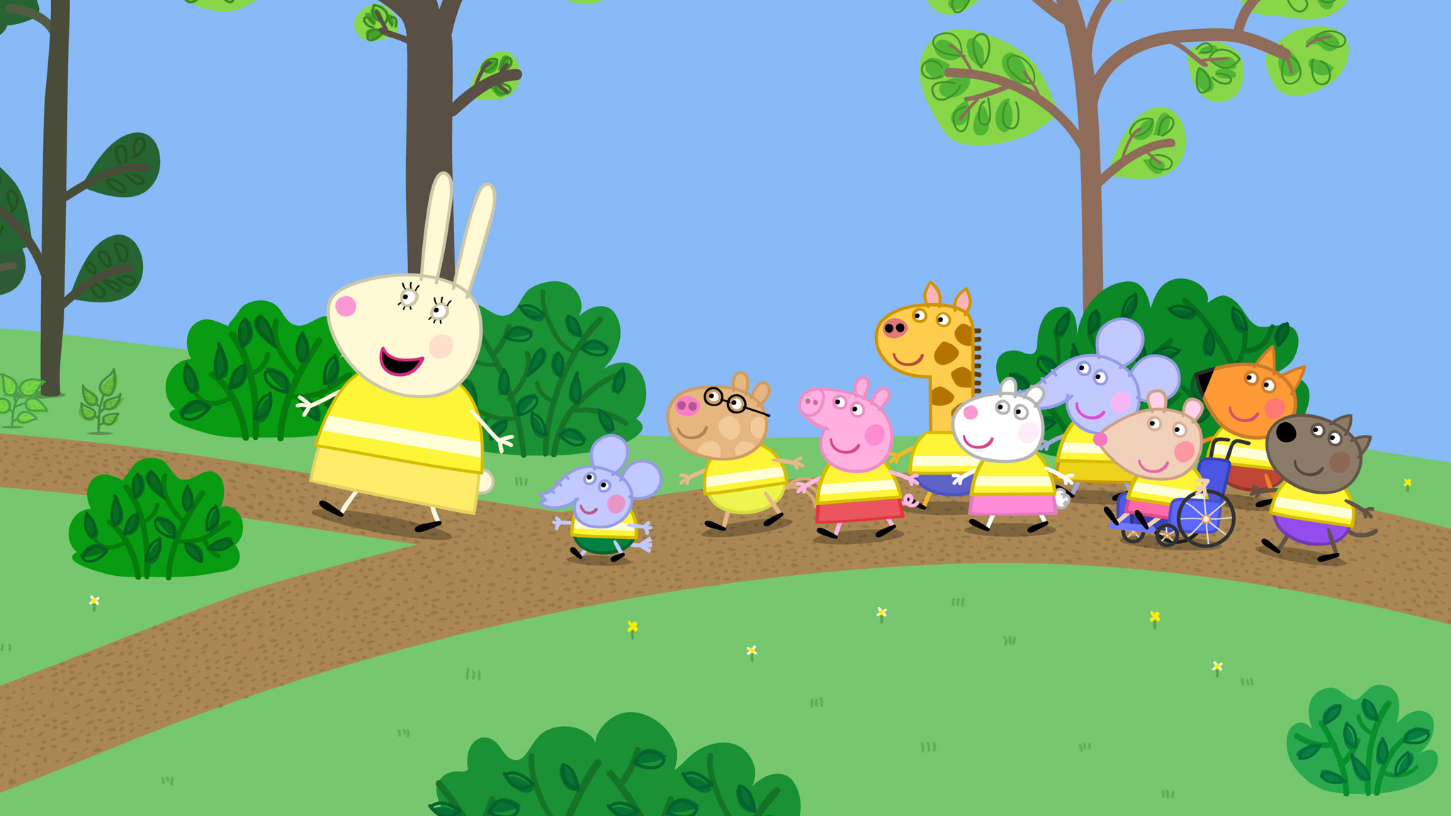 Rai Yoyo Peppa Pig - S10E34 - Walking Bus - Versione inglese con commento in italiano