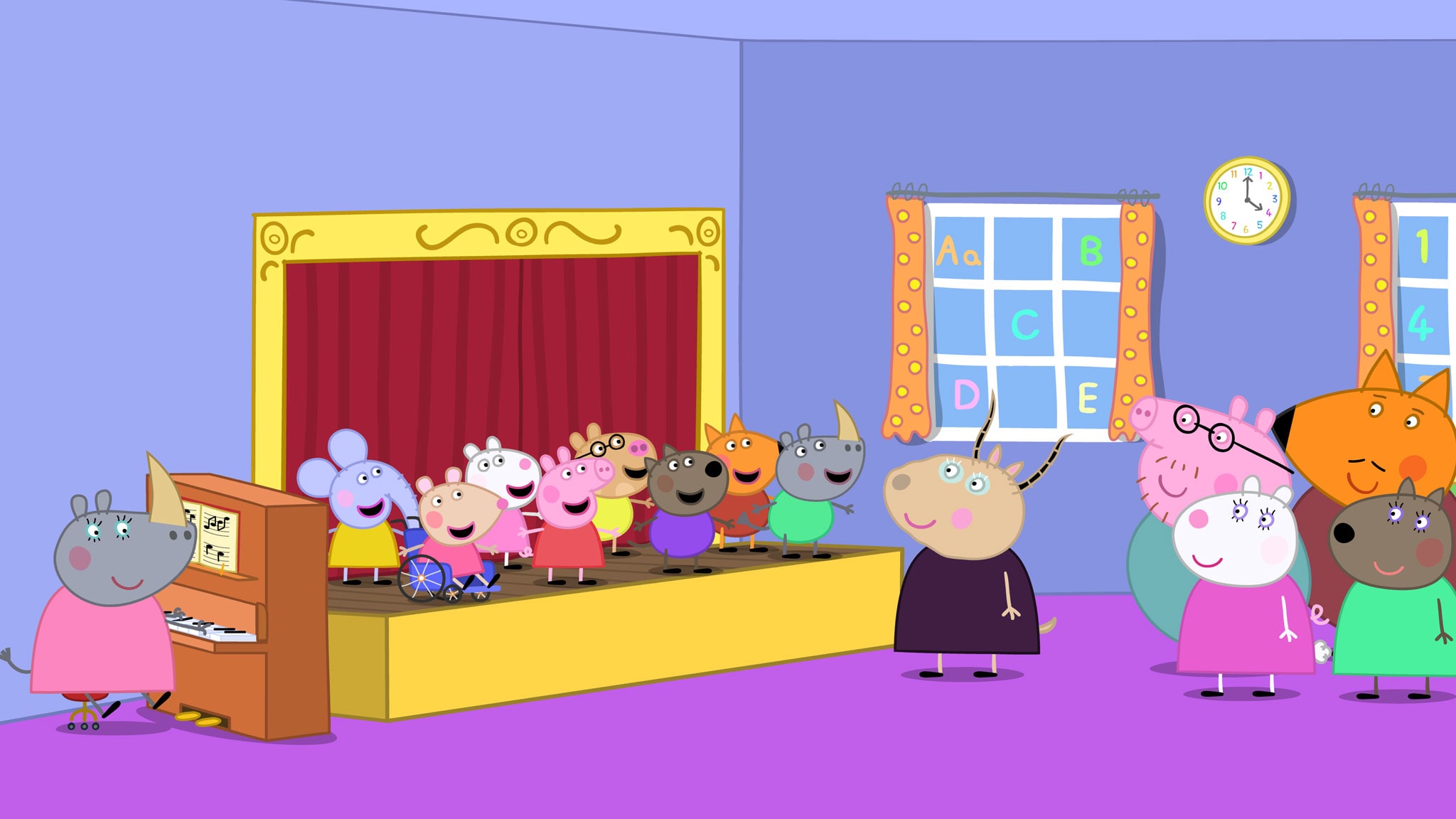 Rai Yoyo Peppa Pig - S10E36 - Singing Lesson - Versione inglese con commento in italiano