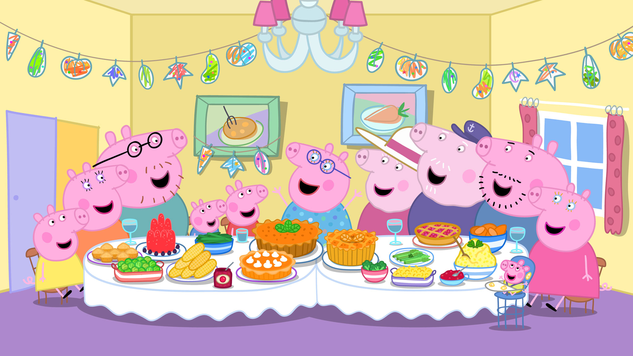 Rai Yoyo Peppa Pig - S10E38 - Thanksgiving - Versione inglese