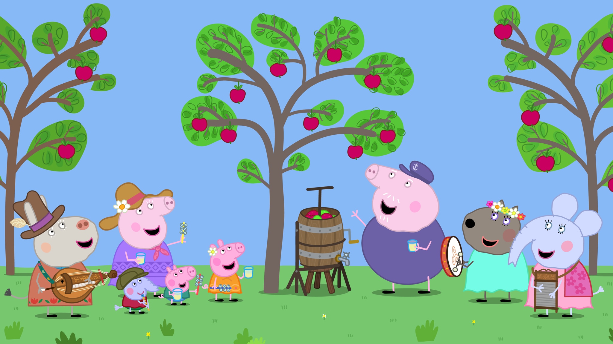 Rai Yoyo Peppa Pig - S10E49 - Folk Music Band - Versione inglese